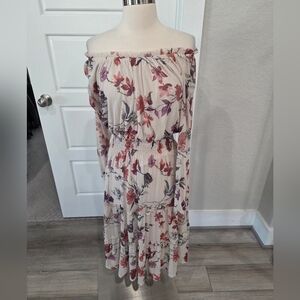 KATE AND LILY FLORAL LIGHTWEIGHT DRESS SIZE 12